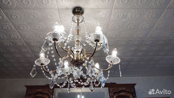 Хрустальная люстра СССР