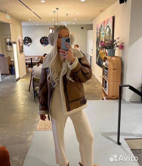 Дубленка женская