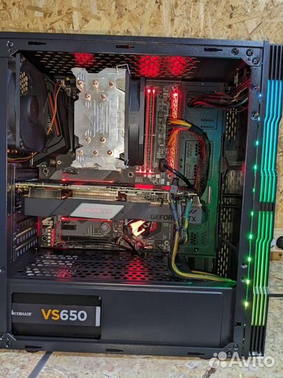 Игровой пк-Intel Core i5/RTX 2080/32 Гб ddr4/ssd
