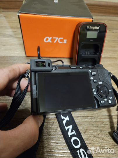 Sony a7c II с картой памяти и зарядкой