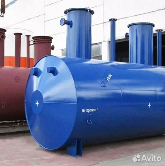 Резервуар, Цистерна металлические