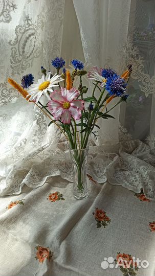 Цветы ручная работа холодный фарфор