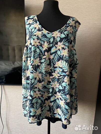 Блузка майка туника Bonmarche 56-58