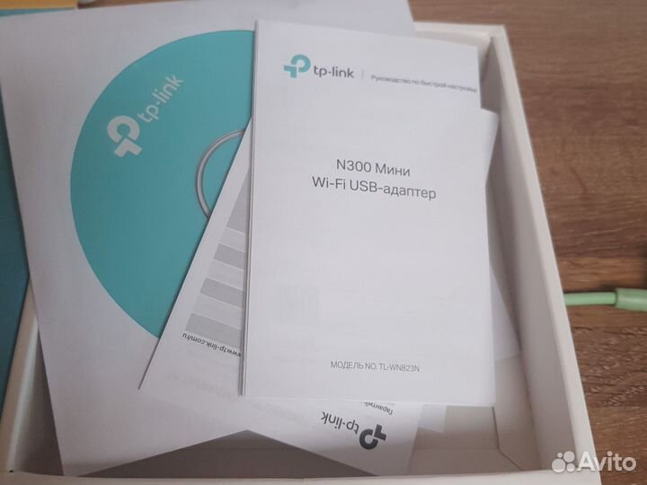 Сетевой адаптер WiFi TP-Link TL-WN823N N300