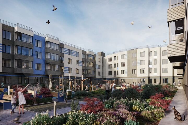 Квартира-студия, 26,9 м², 4/4 эт.