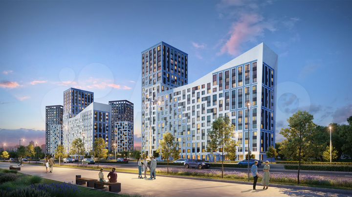 1-к. квартира, 37 м², 20/23 эт.