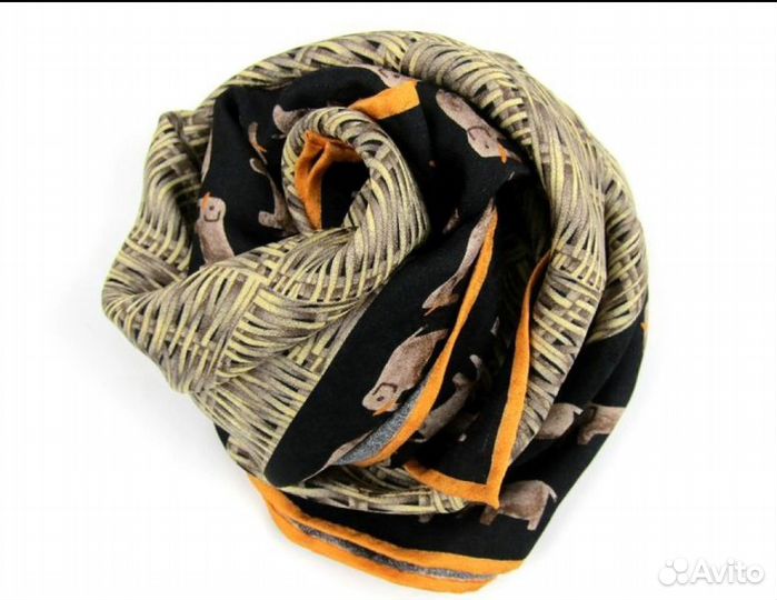 Шелковый платок со слоном Jim Thompson оригинал