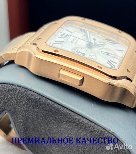 Шикарные мужские часы Cartier