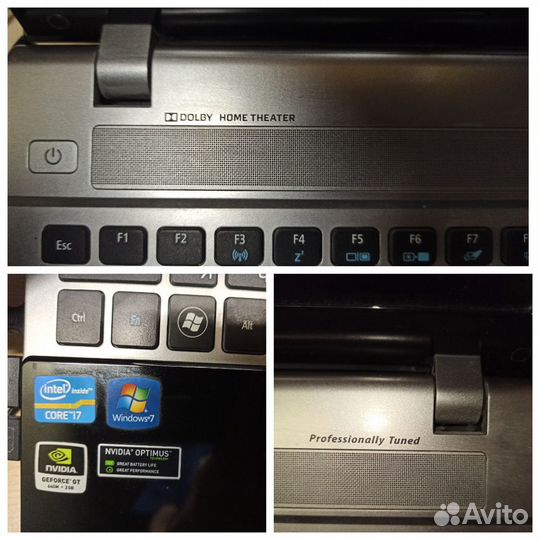 Надёжный ноутбук i7 озу 16 Гб, ssd256гб HDD750 2 в