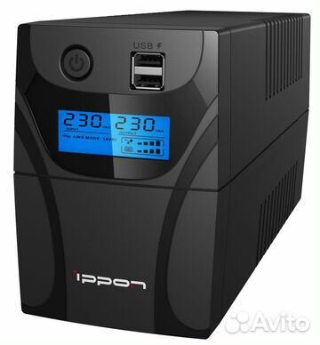 Источник питания UPS ipponBack Power Pro 500 New
