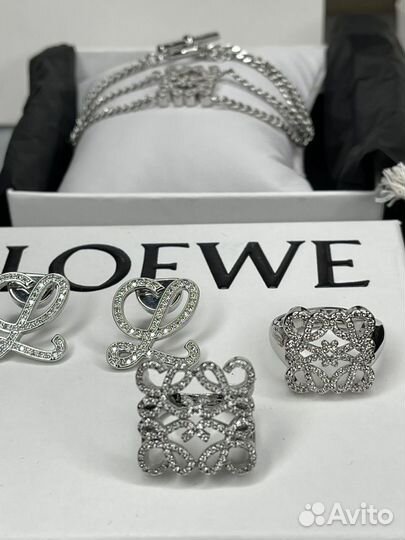 Loewe браслет колье кольцо новое