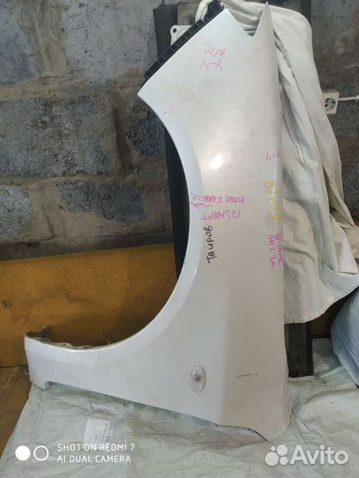 Крыло на subaru impreza