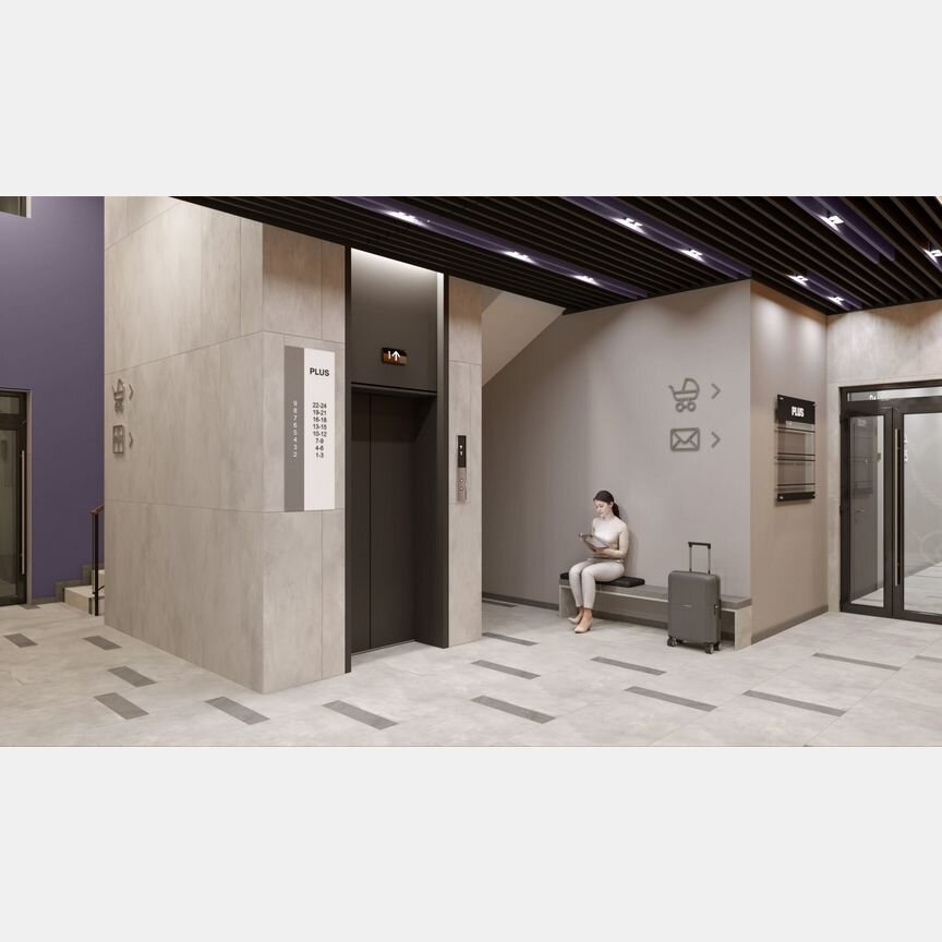 2-к. квартира, 54,4 м², 1/5 эт.