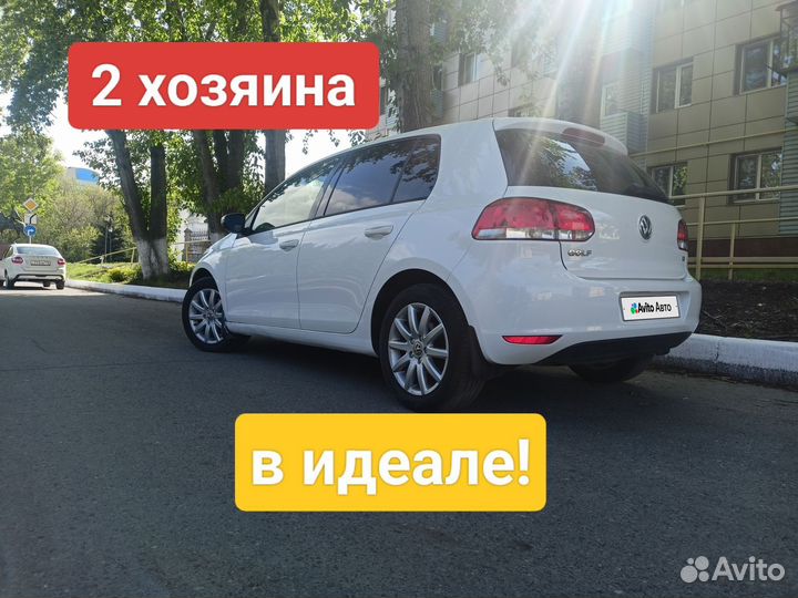 Volkswagen Golf 1.6 AT, 2012, 181 000 км