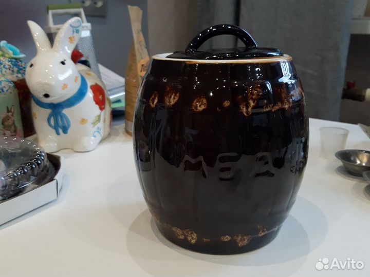 Горшок керамический для мёда