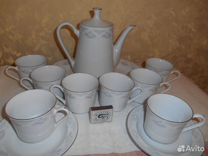 Сервизы чайные. 12 персон Барановка и др