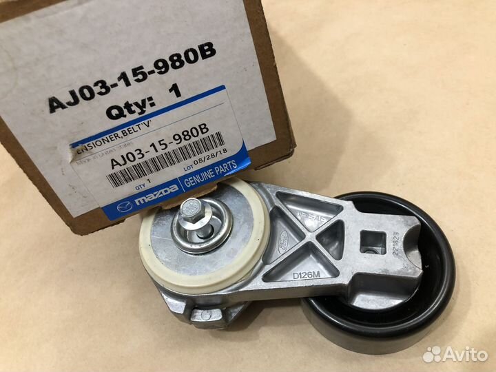 Натяжитель приводного ремня Mazda AJ0315980B