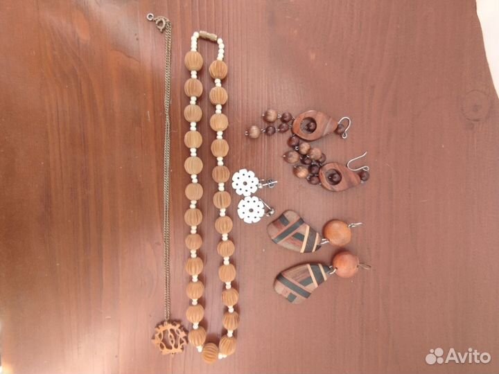 Бусы Индия и серьги