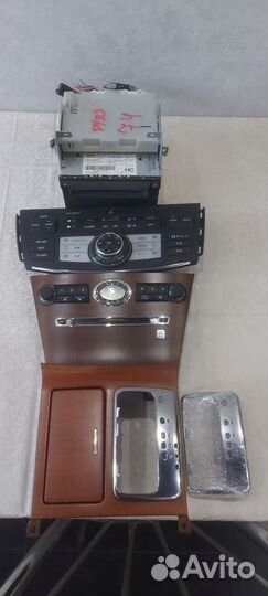 Блок управления магнитолой Nissan Fuga Y50