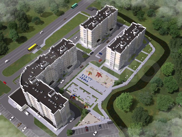 2-к. квартира, 66,2 м², 7/8 эт.