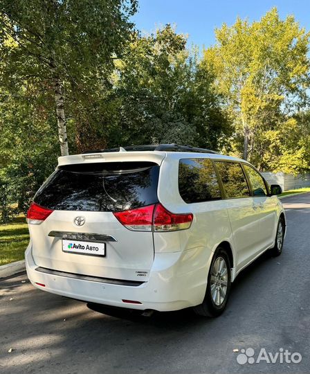 Toyota Sienna 3.5 AT, 2010, 201 354 км