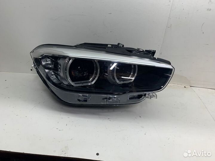 Фара BMW 1 серии F20 Рест (правая) чёрная маска