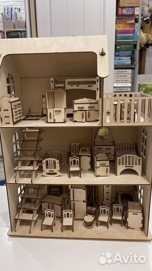 Детский игрушечный домик