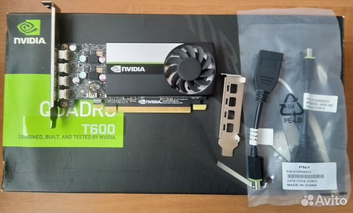 Видеокарта Pny vcnt600-PB 4 Гб