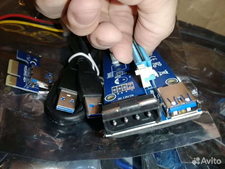 Райзер pci e x16 для видеокарт