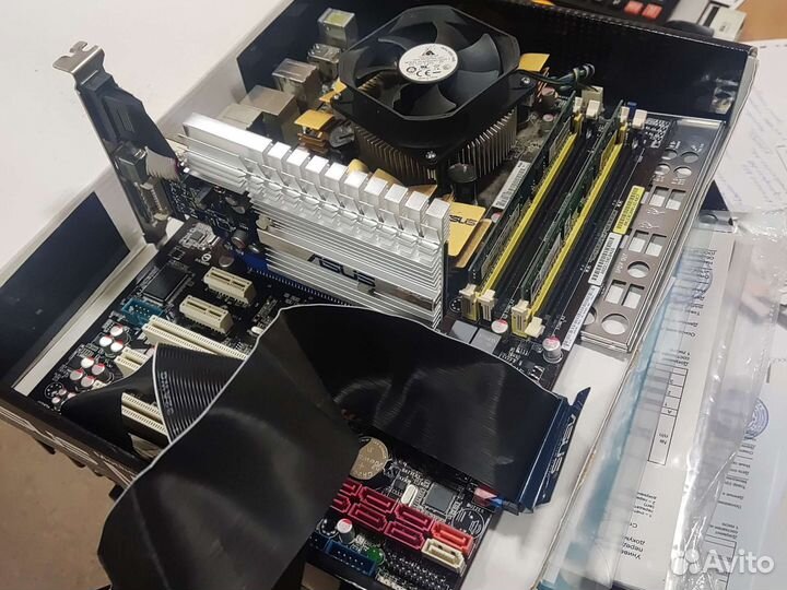 Материнская плата, видеокарта, оперативка