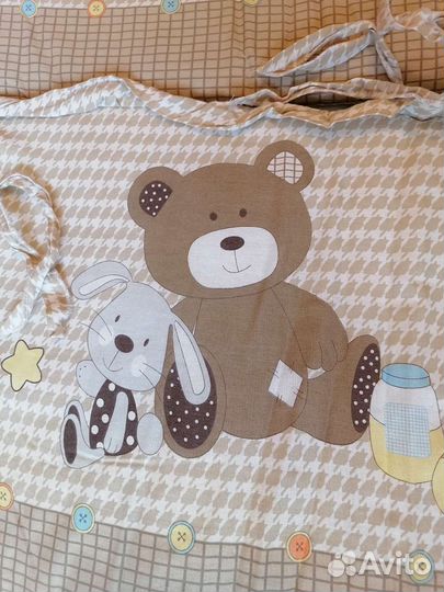 Бортики в детскую кроватку