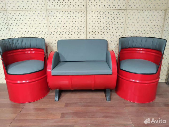 Диван из бочки