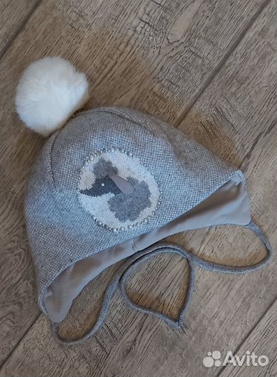 Шапки и варежки для девочки от 1 года до 3-х лет