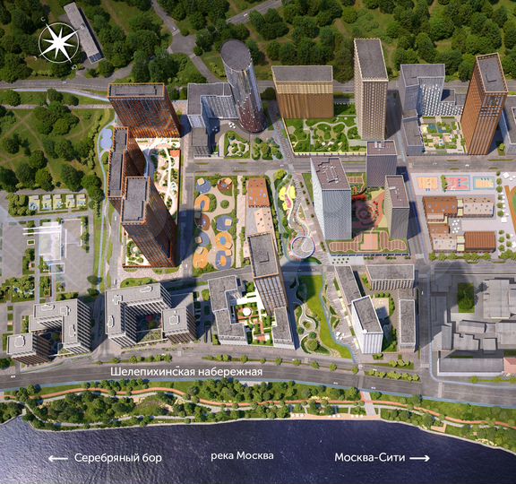 1-к. квартира, 39,6 м², 15/44 эт.