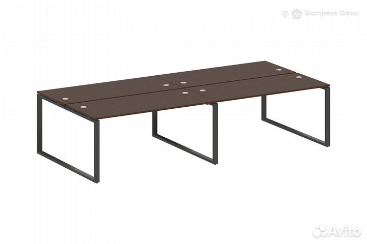 Стол-бенч двойной Metal system style бо.см-4.4
