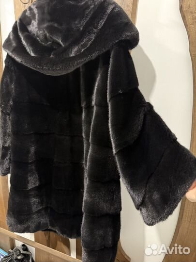 Шуба норковая Blackglama (р52)