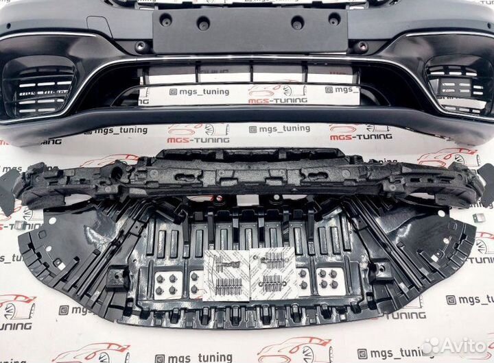 Обвес S63 AMG рестайлинг Mercedes S-class W222 амг