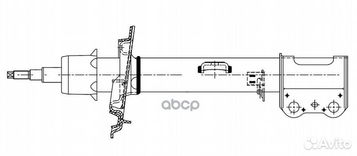 Амортизатор для а/м Chery Tiggo 4 T19 (18) /Tiggo