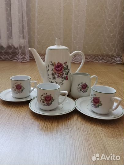 Кофейный набор времен СССР новый