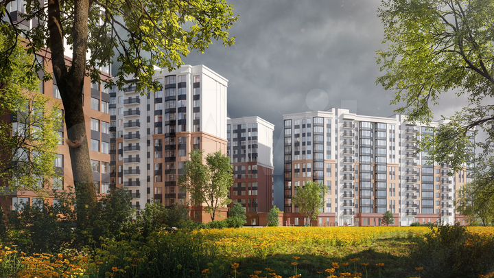 2-к. квартира, 53,5 м², 3/12 эт.