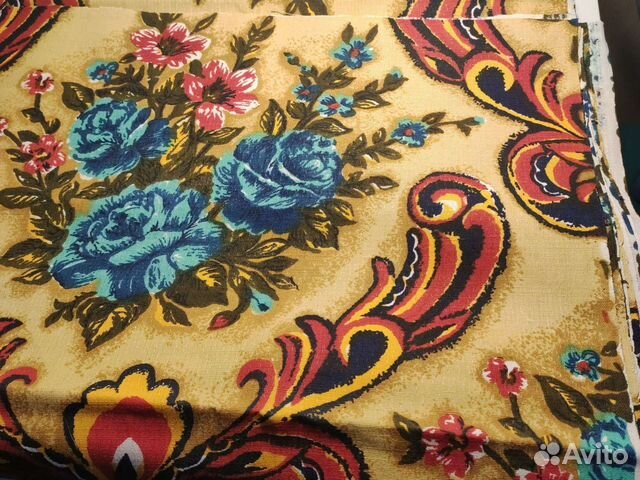 Ткань отрез новая