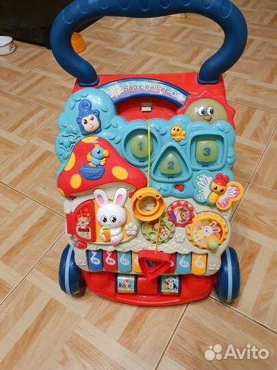 Ходунки-игровой центр 2 в 1