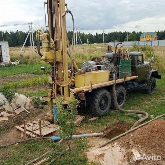 Бурение скважин на воду с обустройством