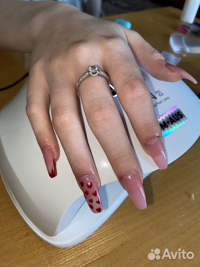 Маникюр с покрытием гель лак