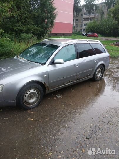 Audi A6 2.5 МТ, 2002, битый, 200 000 км
