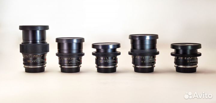 Комплект оптики Leica с байонетом под Canon