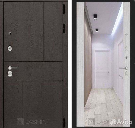 Дверь входная Шоколад шумо-изоляционная