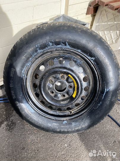 Запасное колесо докатка