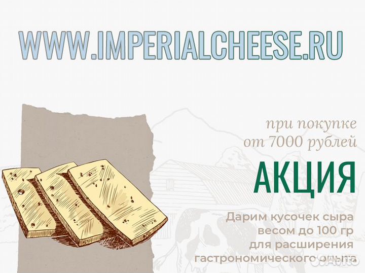 Пармезан Пармиджано Реджано 40 мес Италия
