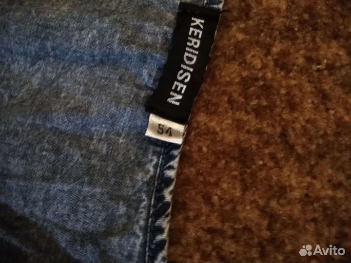 Платье джинсовое